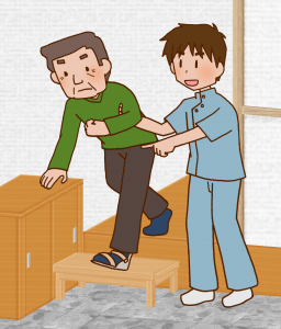 訪問リハビリイラスト